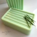 Soap FRESH CUT GRASS - green - shea butter savon