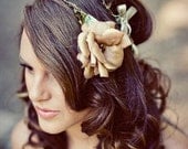 Nature girl halo in nude pink- style C100