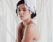 Large handmade silk organza blossom comb- style 211