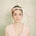 Ombre blush feather headband- style 304