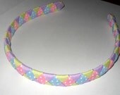 Spring Pastels  Woven Headband
