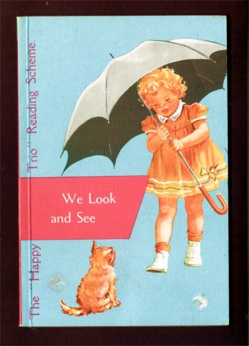 1956 We Look And See Rare Dick And Jane Basic By Bookmonster