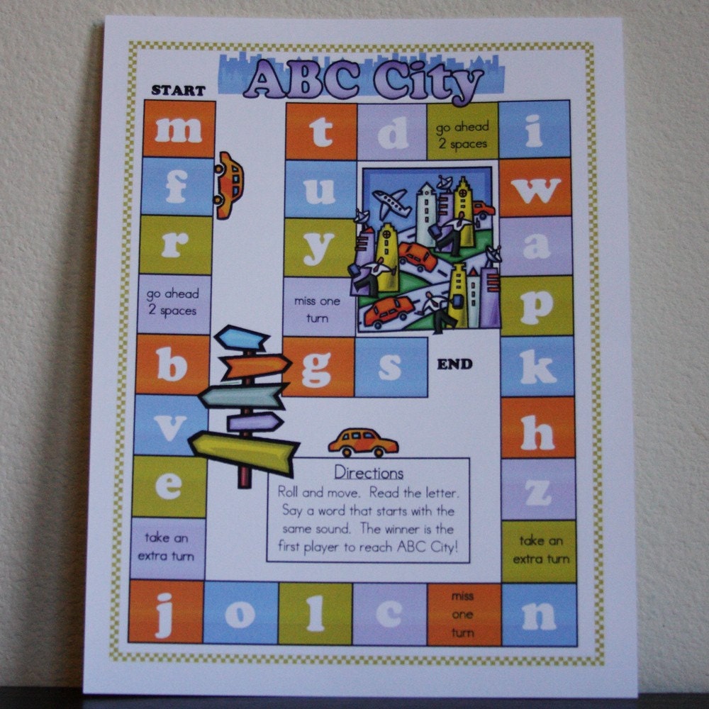 Alphabet Board Game