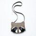 Original handmade Raccoon Leather Bag, Raccoon Bag, Animal Bag, Shoulder bag