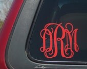 Monogram Car Decal