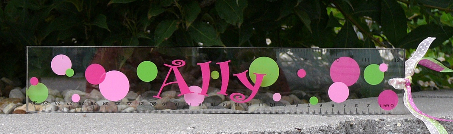 Personalized Acrylic Ruler