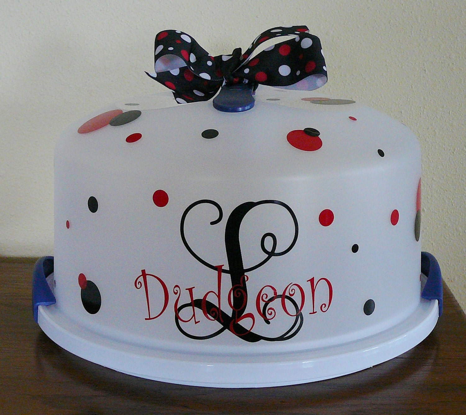 Personalized Cake Carrier