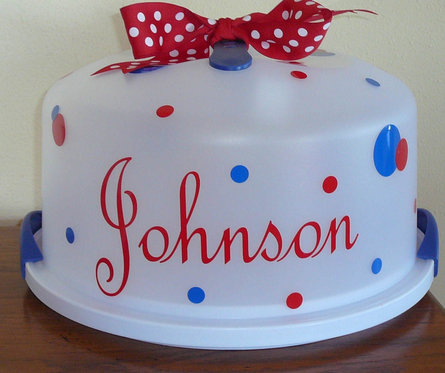 Personalized Cake Carrier