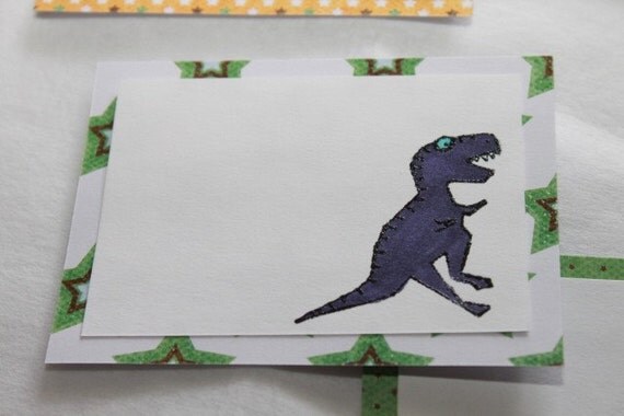 Lunch Notes - Dinosaurs (Set of 30) BUY 3 GET 1 FREE Il_570xn