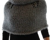 Instructions to make: Magnum Capelet 3 PDF knitting pattern