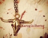 Minotaur Bull Skull Necklace