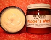 Body Butter Honey Almond With Argan Oil 4oz.