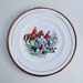Vintage English Pall Mall Ware Fox Hunting Scene Bone China Decorative Plate - Platter