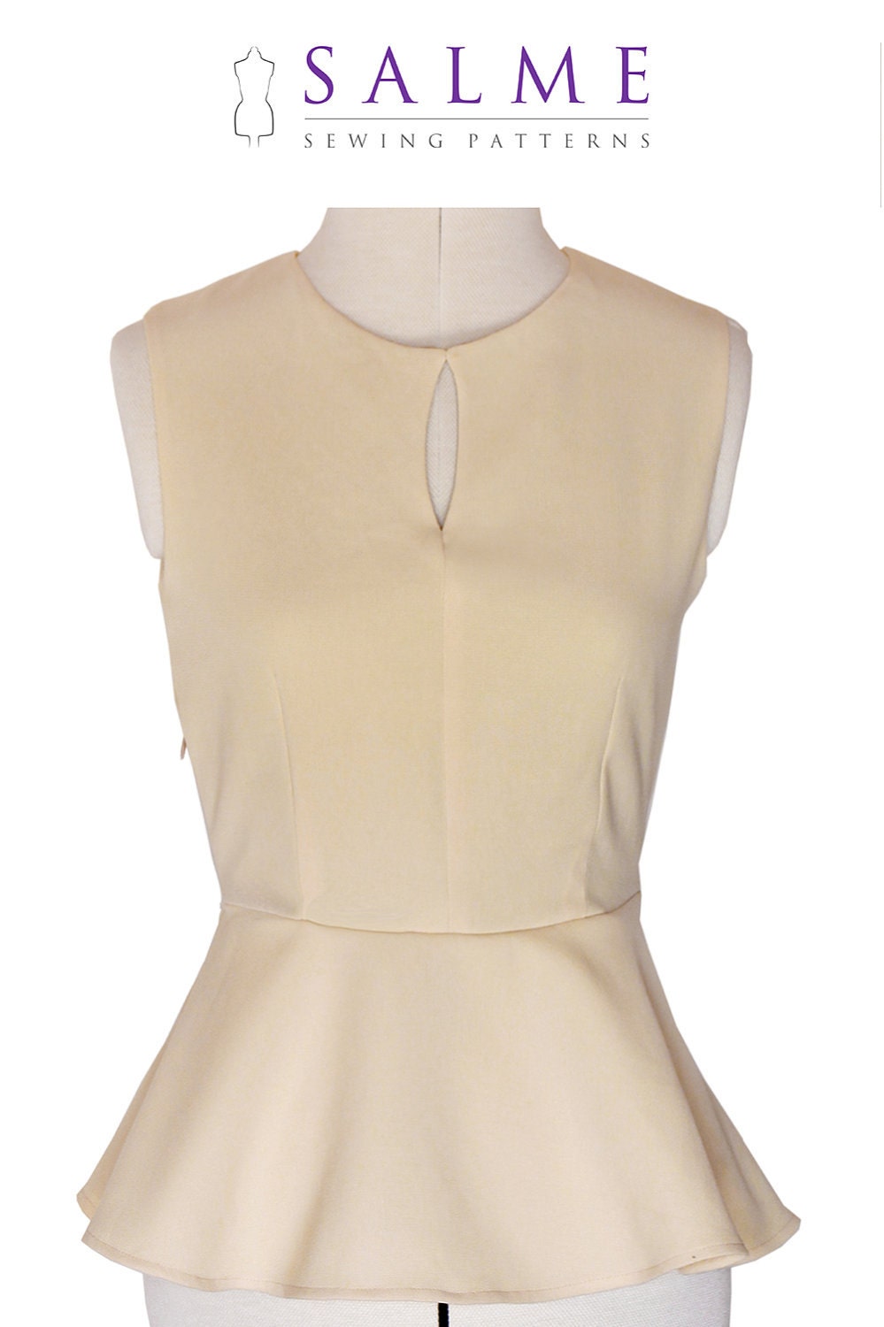 PDF Sewing pattern - Peplum top