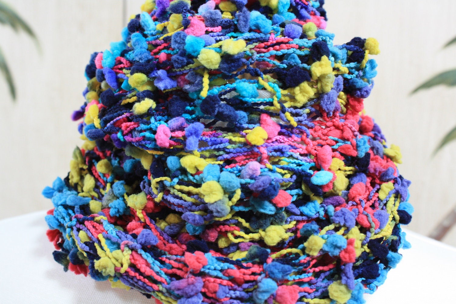HALF PRICE         Extra Long Multi-Color Fashion Scarf        By Wylde Anne Green