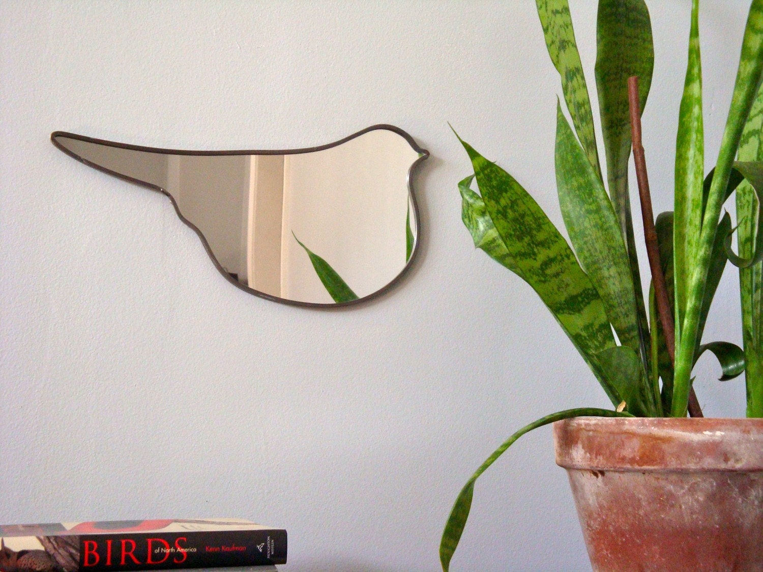 SALE / / / Bird Mirror No. 2 / Handmade Wall Mirror