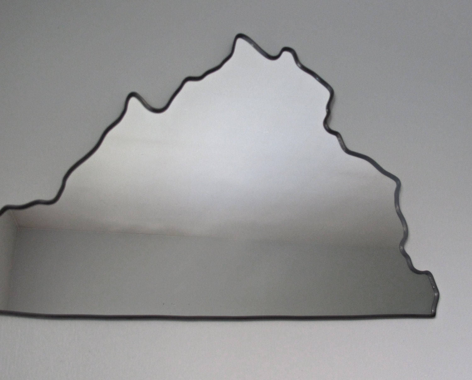 SALE / / / Virginia Mirror Large / Wall Mirror State Outline Silhouette