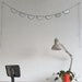Mirror Bunting Small Half Circle Banner Garland Strand
