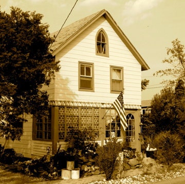 Fine Art Photography Print / Bowers Beach Cottage on the Delaware Bay