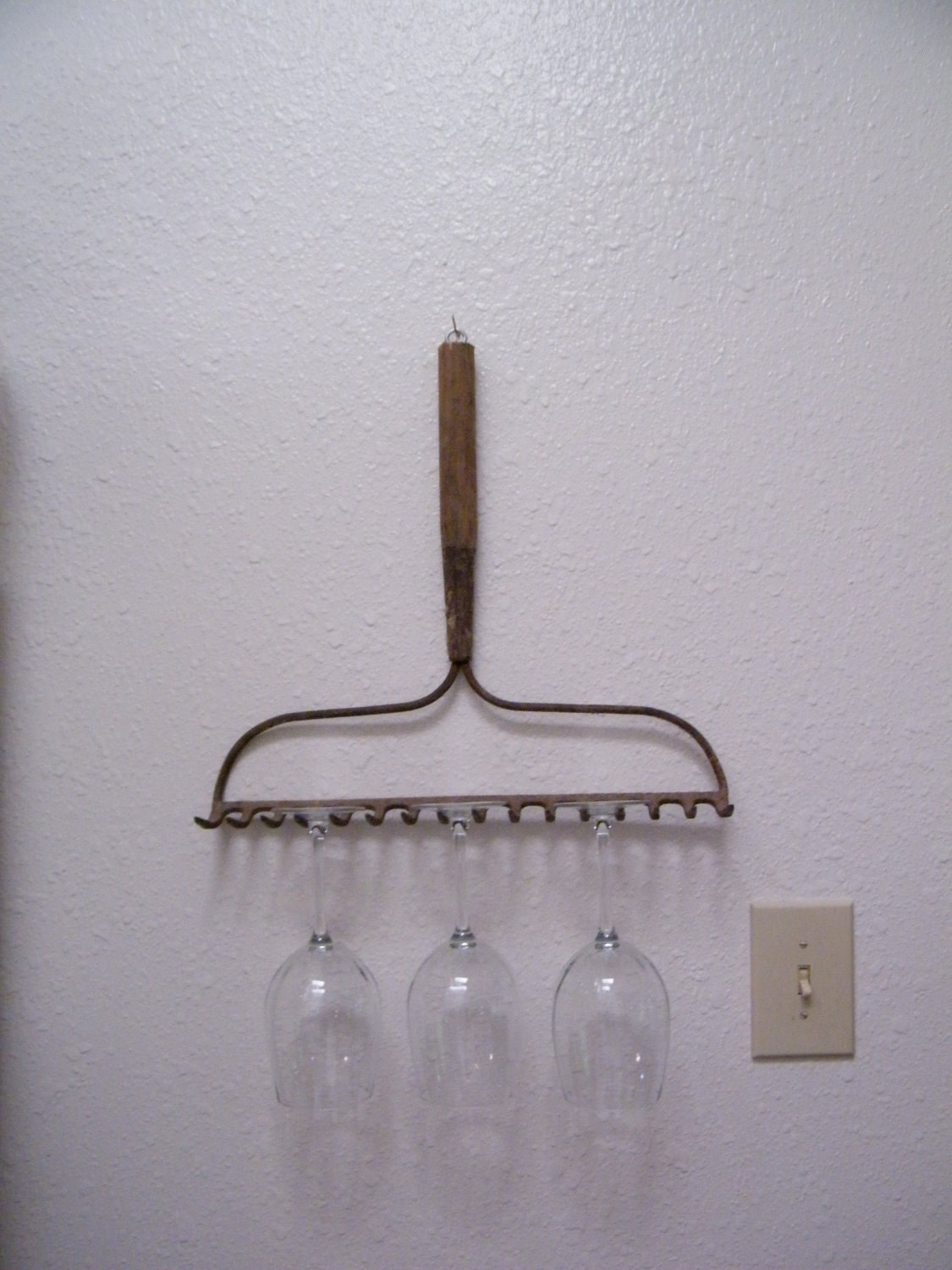 Rake Head / Wine Glass Rack