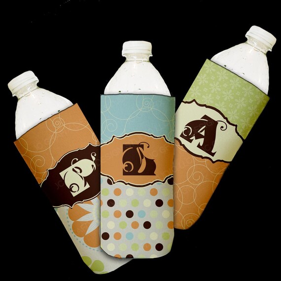 Custom Personalized Water Bottle Koozie by JCGrafixDesignStudio