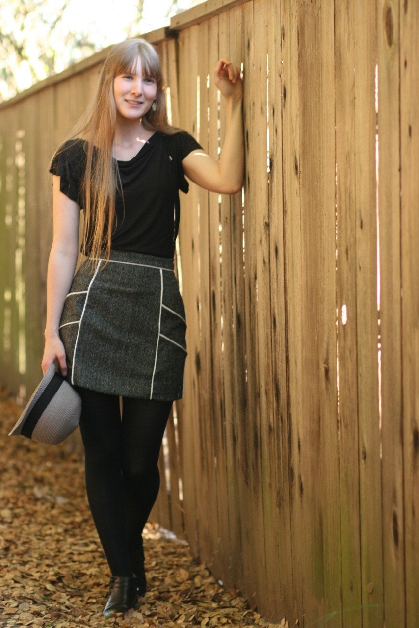 Chalk Lines Skirt - Custom Fit