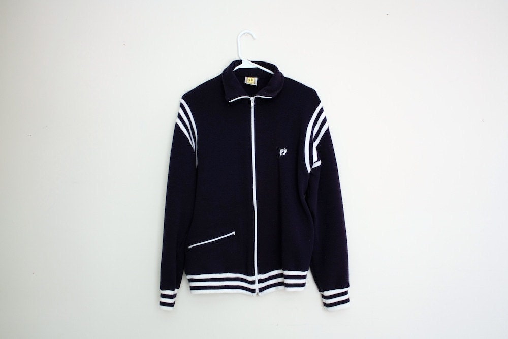 Vintage Hang Ten Navy Blue Unisex Jacket