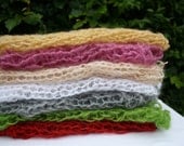 Mohair lace wrap for professional newborn photography. Available in 9 colors