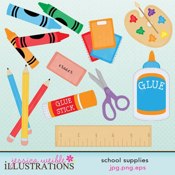 clipart of school supplies - photo #38