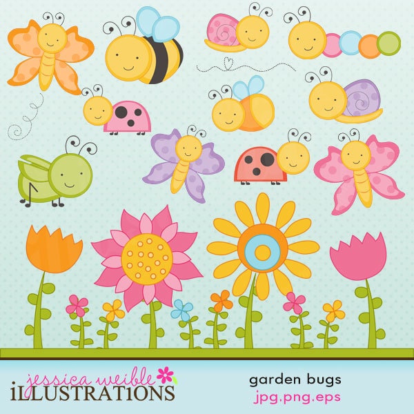 clipart garden insects - photo #19