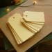 Standard Gift Tag - Pale Yellow / S (50 tags)