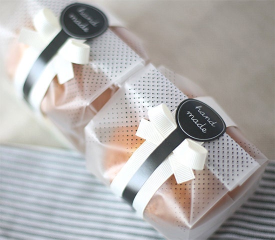 Dot Gradation Semitransparent Bags (10 bags)
