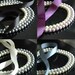 Set of 4-Design the Perfect Bridesmaid Necklace-Pearl Necklace w/Ribbon Tie WEDDING JEWELRY Maid of HONOR