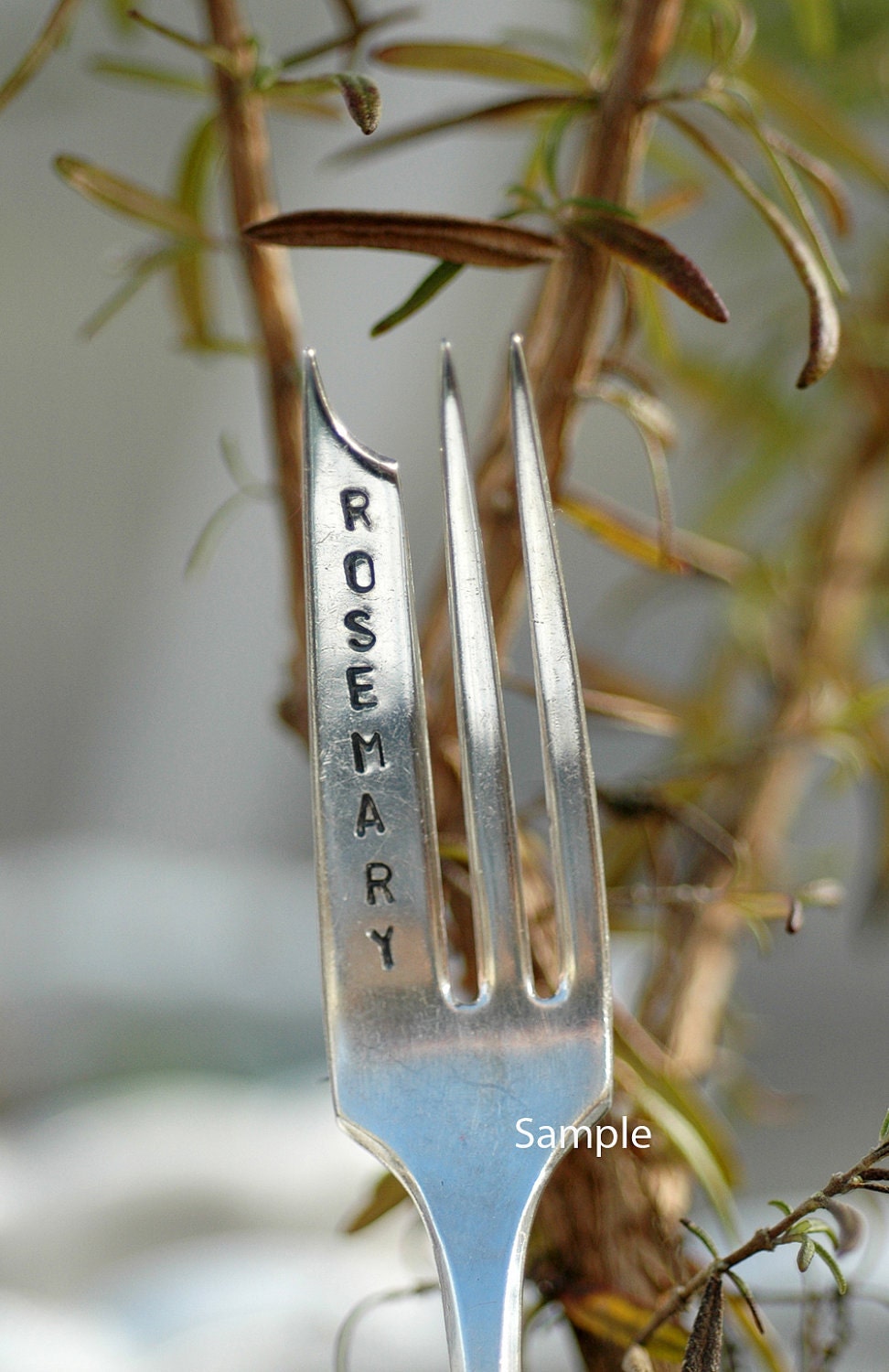 Rush Shipping - For the gardener Design Your Own Silverware Garden Markers Place card or Must have for Birthday, Spring or Easter