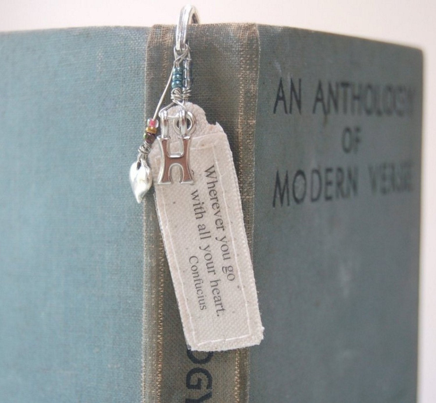 Personalised Bookmark With Quote or Lyrics