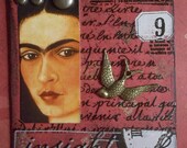 Tribute To Frida Kahlo An Artist Trading Card