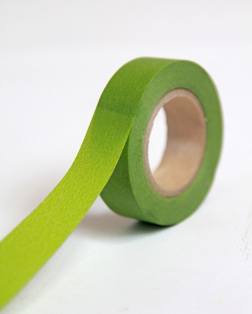 GREEN  Washi Tape- Single Roll 15mm