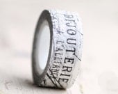 Tissue Tape 20 mm FRENCH SCRIPT 16 yards