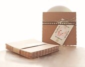 Recycled Kraft CD Sleeves- Set of 10