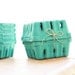 12 - 1/2 Pint Sized Berry Boxes made from Recycled Pulp