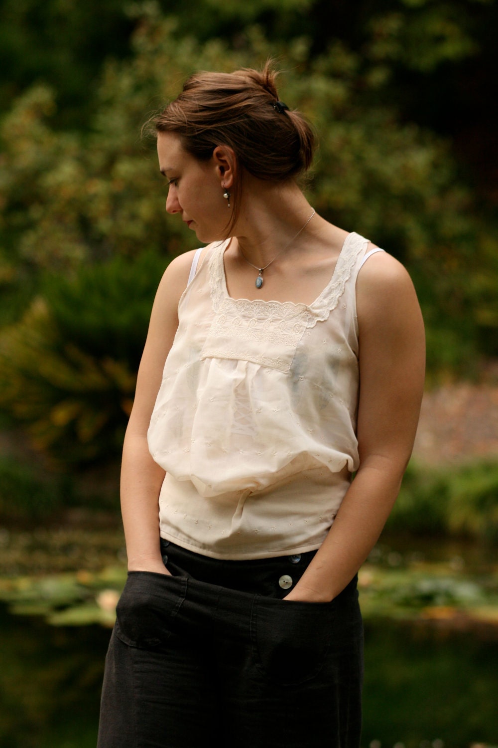 Pre-Raphaelite shirtwaist
