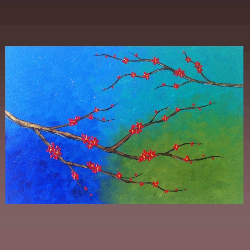 MOVING SALE-50% Off-An Unforgettable Display-HUGE 24"x36"-Original Acrylic Painting