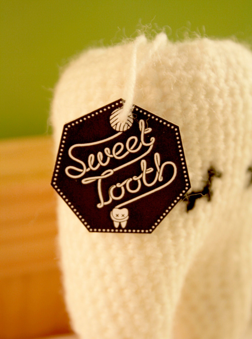 Sweet Tooth: Lashes - Handmade Tooth Fairy Pillow