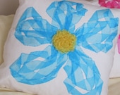 handmade throw pillow, custom home decor