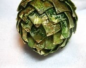 green keepsake Christmas ornament