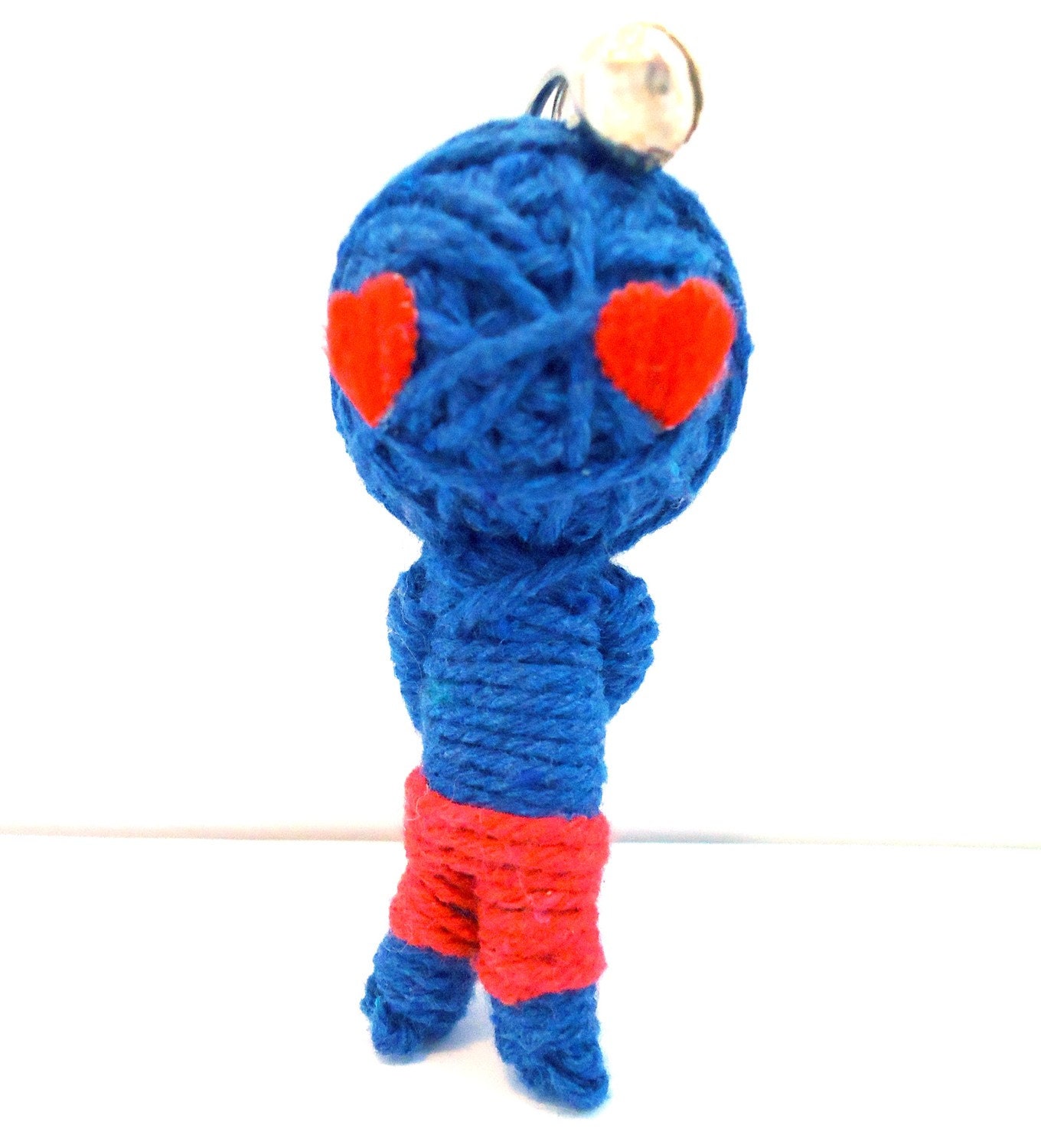 blue voodoo doll