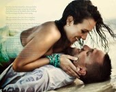 Wedding Gift wedding shower gift wedding day gift wedding anniversary gift Your Photo with Lyrics to your song