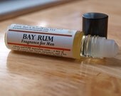 Bay Rum Cologne Fragrance For Men Roll-On masculine manly spice