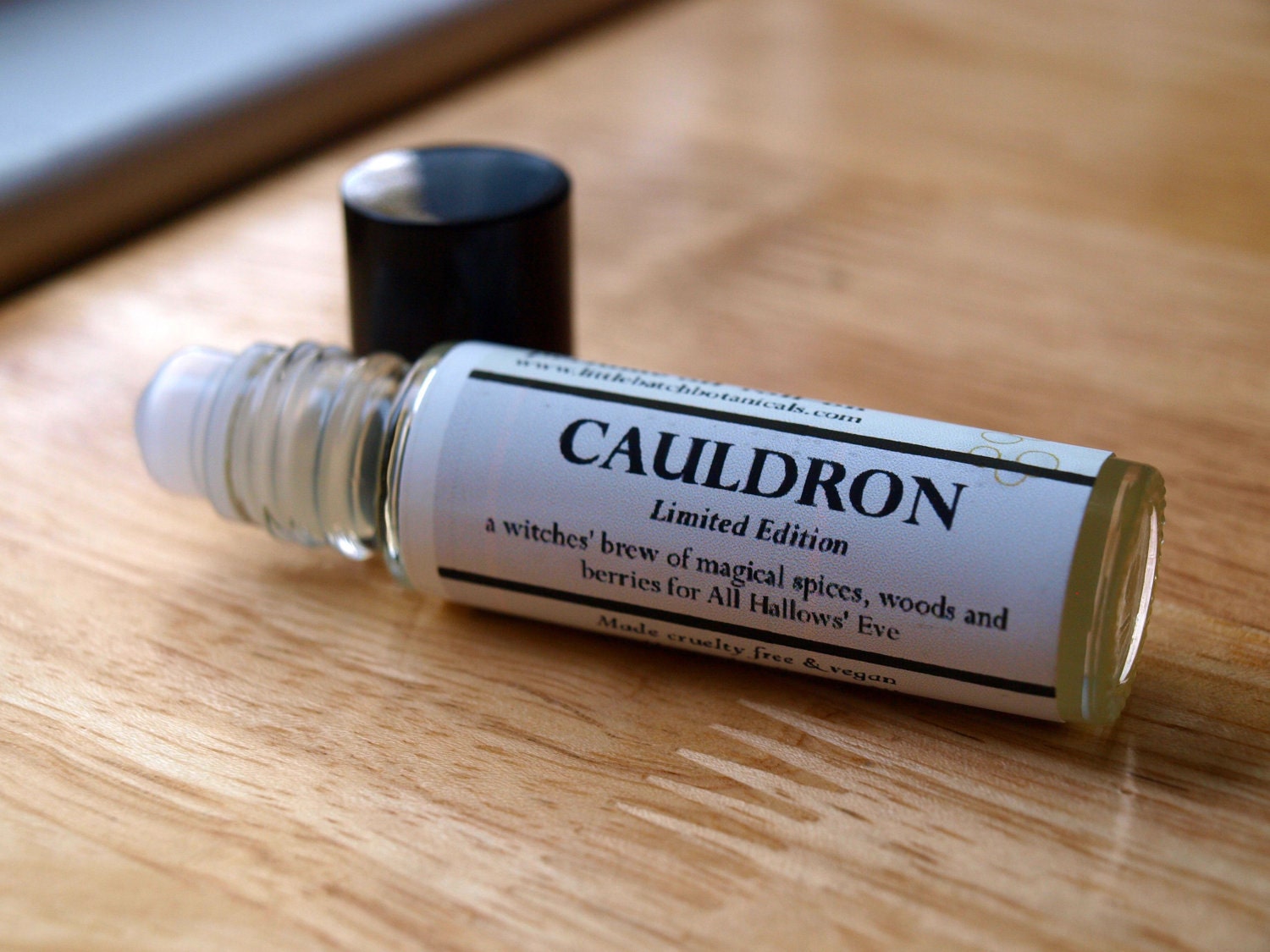 Cauldron Perfume Oil Roll On Vegan Fragrance Limited Edition witch Halloween autumn fall magic