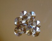 Crystal Octagon  Beads - Golden Teak - 14mm